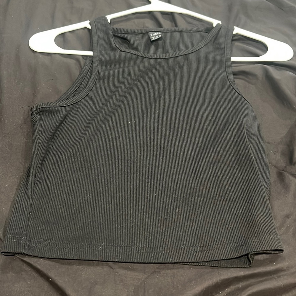 tank black shein not worn